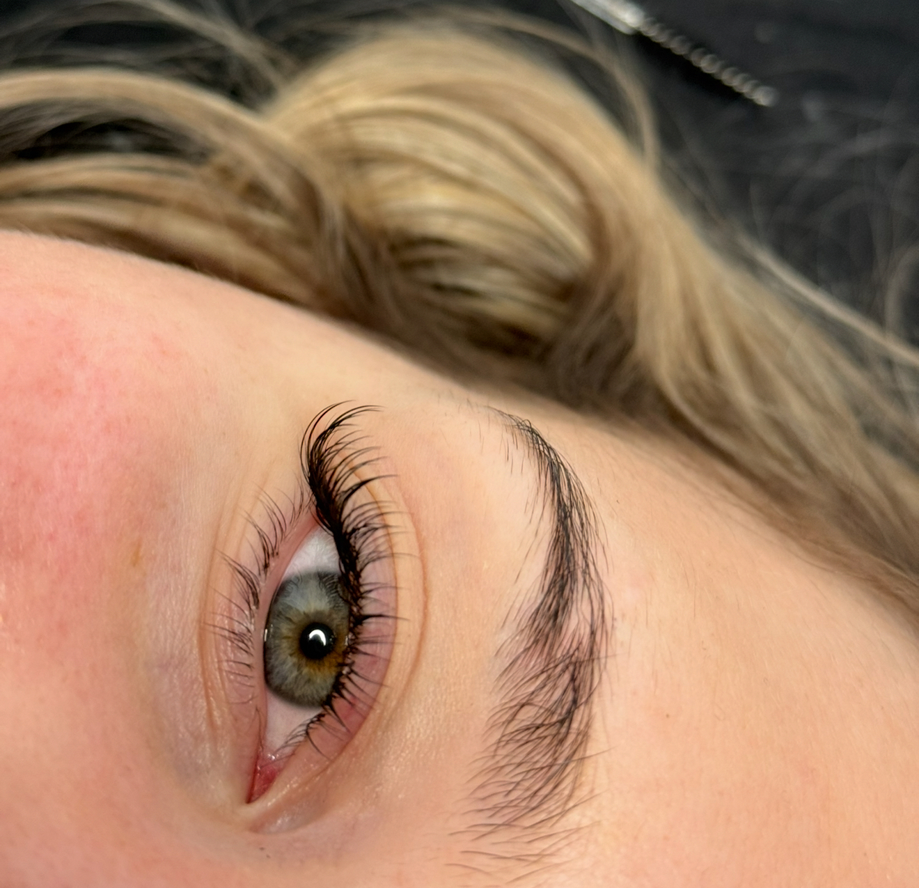 Editorial lash close-up